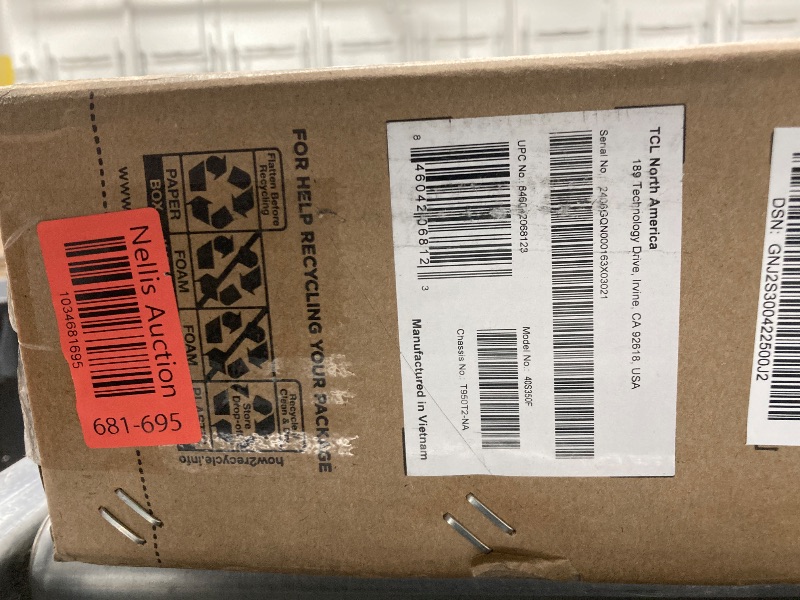 Photo 1 of TCL 40-Inch Class S3 1080p LED Smart TV with Fire TV (40S350F