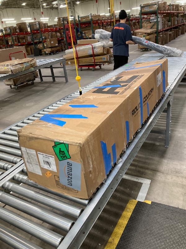 Photo 1 of Rough Country Hard Roll Up Bed Cover for Chevy Silverado/GMC Sierra 1500 (2019-2025) - Fits 5'10 (70") Bed, Low-Profile Tonneau Cover