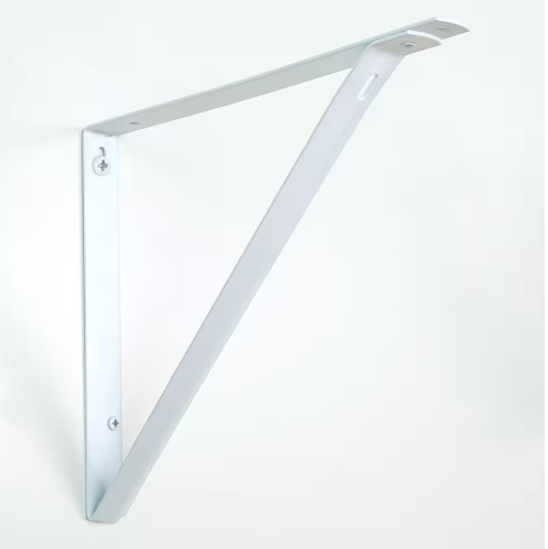 Photo 1 of  White Steel Shelf Bracket