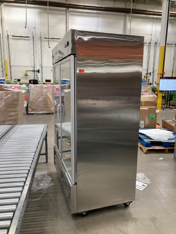 Photo 1 of KoolMore RIF-2D-GD Commercial Upright, Freezer Double Door, Stainless Steel