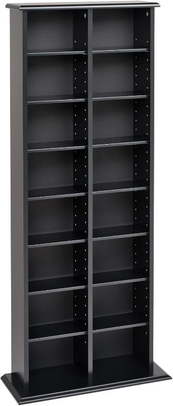 Photo 1 of ****BROKEN PIECES****Prepac SINGLE Width Media Storage Cabinet, Adjustable Shelves, Wall Unit, Various Colors