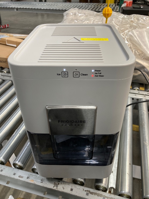 Photo 1 of Frigidaire, Countertop Artisanal Sphere Ice Machine, Transparent Window, Gourmet Ice Maker, 84 Sphere per Day Capacity, Auto Self Cleaning Ice Making Machine - 16.75" D x 11.75" W x 20.25" H (Grey)