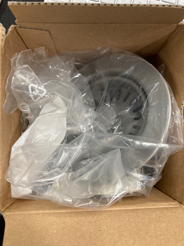 Photo 1 of BLANCO 3.5-in Metallic Gray Plastic Strainer Basket with Lock Mount Included