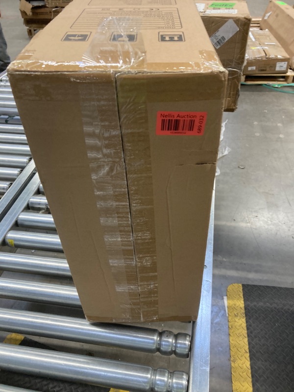 Photo 2 of BLITZWILL 20 in Round Ceiling Fans with Lights, Dimmable Color Temperature and 6 Speeds, Remote & APP Control, Flush Mount Bladeless Reversible Motor, Black