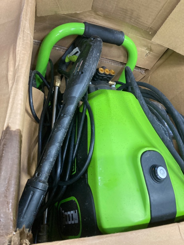 Photo 2 of ***PARTS ONLY******Greenworks 3000 PSI (1.1 GPM) TruBrushless Electric Pressure Washer (PWMA Certified)