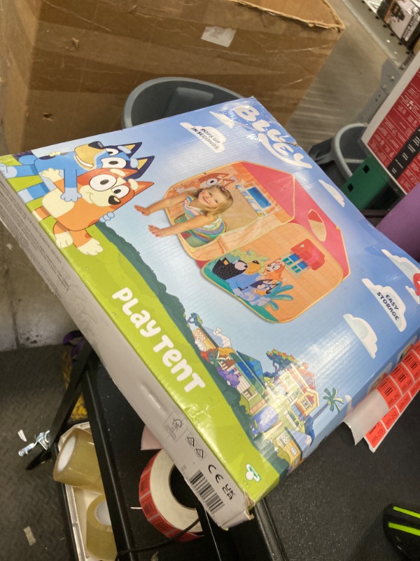 Photo 1 of Bluey Pop Up Play Tent