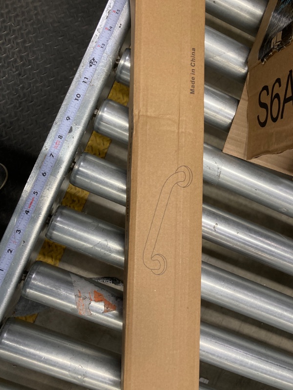 Photo 1 of 2 Pack 32 Inch Shower Grab Bars Satin Brushed Nickel, ZUEXT SUS304 Stainless Steel Bathroom Shower Balance Bar, Safety Hand Rail Support,Handicap Elderly Senior Assist Bath Grab Handle(1.25" Diameter)