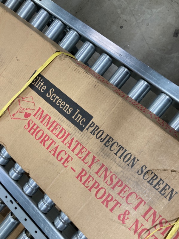 Photo 1 of Elite Screens 150 Inch UST Projector Screen 16:9, Active 3D 4K 8K Ultra HD Ready ISF Material Fixed Frame Home Theater Black Projection Screen, Sable Frame B2 Series, SB150WH2, CineWhite UHD-B