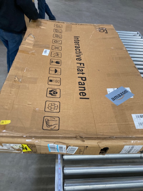 Photo 1 of Shiarffe 65 Inch Smart Board 4K UHD Interactive Whiteboard with 48MP Camera, 8-Array Microphone, Open App Ecosystem, Touchscreen Digital Whiteboard for Classroom Office Home