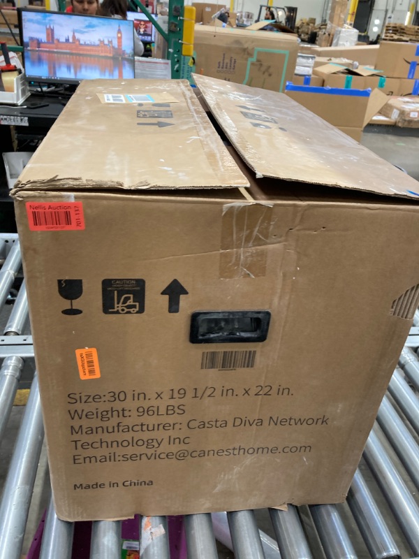 Photo 1 of CANEST Smart Bidet Toilet, Smart Toilet with Bidet Built in, Pump-assisted Flush, Foot Sensor Operation, Warm Water, Heated Seat, Air Dryer, Digital Display (TC-100GE)