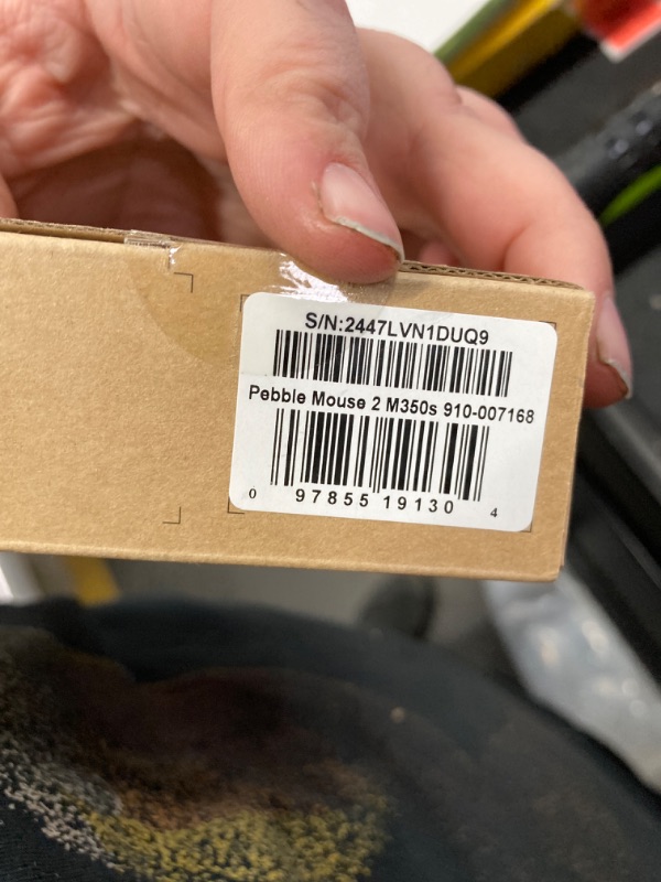 Photo 1 of Logitech Pebble Mouse 2 M350s Slim Bluetooth Wireless Mouse, Portable, Lightweight, Customizable Button, Quiet Clicks, Easy-Switch for Windows, macOS, iPadOS, Android, Chrome OS - Black