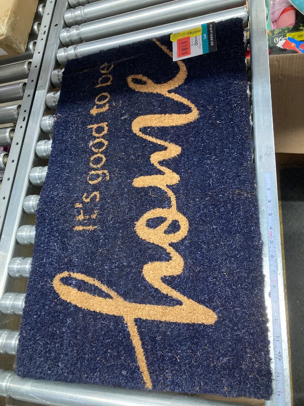 Photo 1 of Coir Doormat indoor and door navy