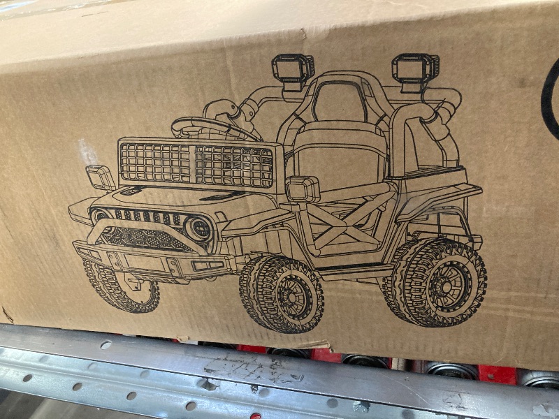 Photo 1 of 12v kids electric ride on truck 