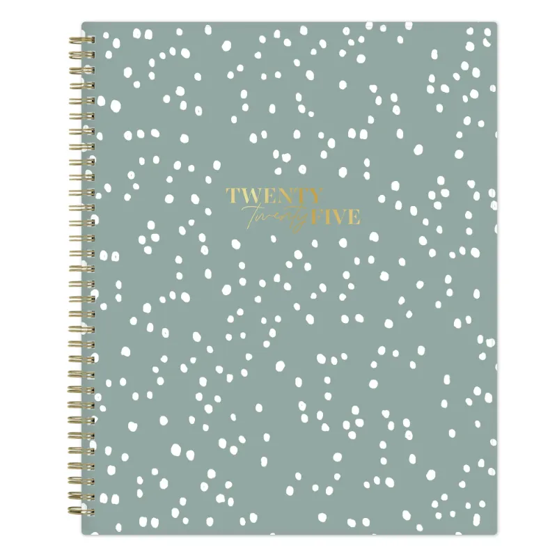 Photo 1 of 2025 Weekly Monthly Planner, 8.5x11, bossbabe for Blue Sky, Dommy Green
