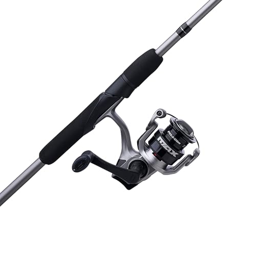 Photo 1 of Abu Garcia 7' Max X Spinning Reel and Fishing Rod Combo, Size 2000 Reel, 5 Stainless Steel Ball Bearings, Smooth Oil Felt Front Drag System, Lightweig
