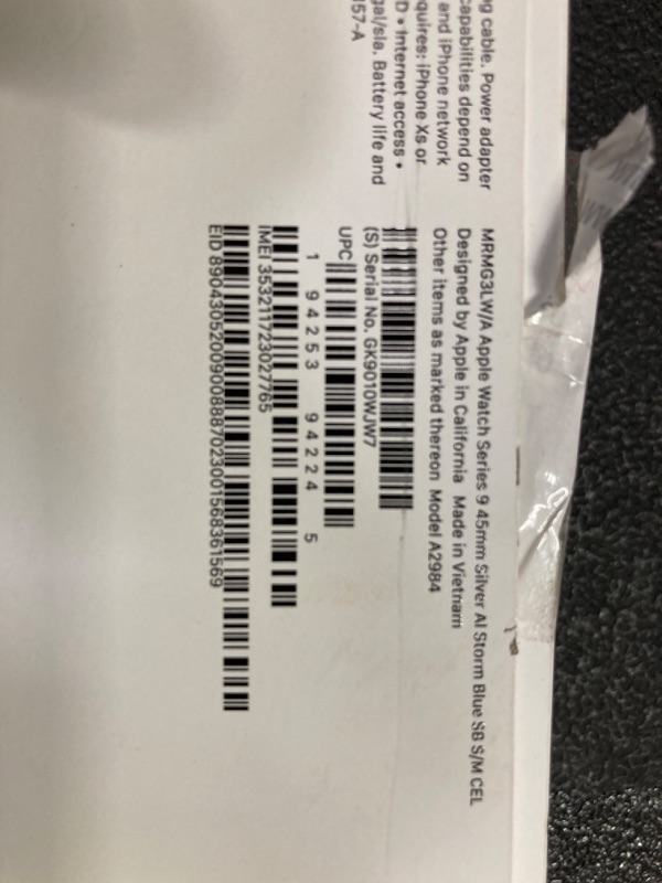 Photo 1 of Apple Watch Series 9 GPS + Cellular (2024) Aluminum Case with Sport Band