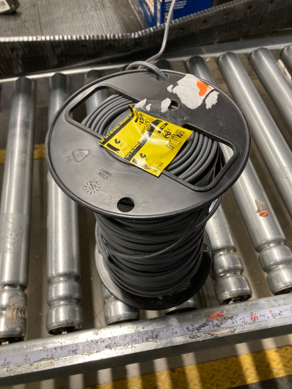 Photo 1 of 500 ft. 16/2 Grey Stranded CU In-Wall CMR/CL3R Speaker Wire
