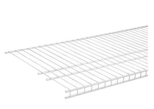 Photo 1 of Everbilt  4 ft. x 12 in. Regular Duty Wire Shelf - pack of 6