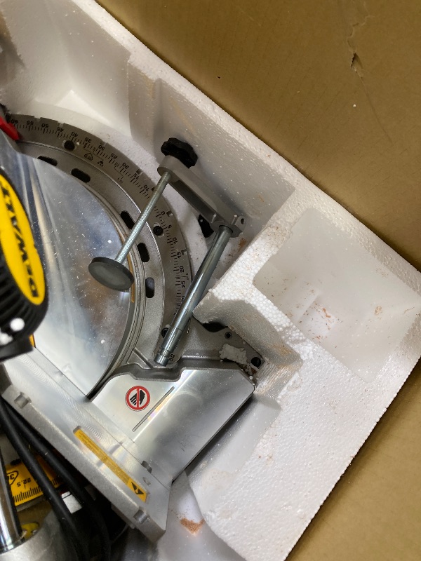 Photo 1 of DEWALT Sliding Compound Miter Saw, 12-Inch (DWS779)
