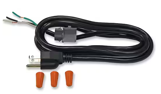 Photo 1 of 5 ft. 4 in. 16/3 3-Wire Dishwasher Power Cord Kit
