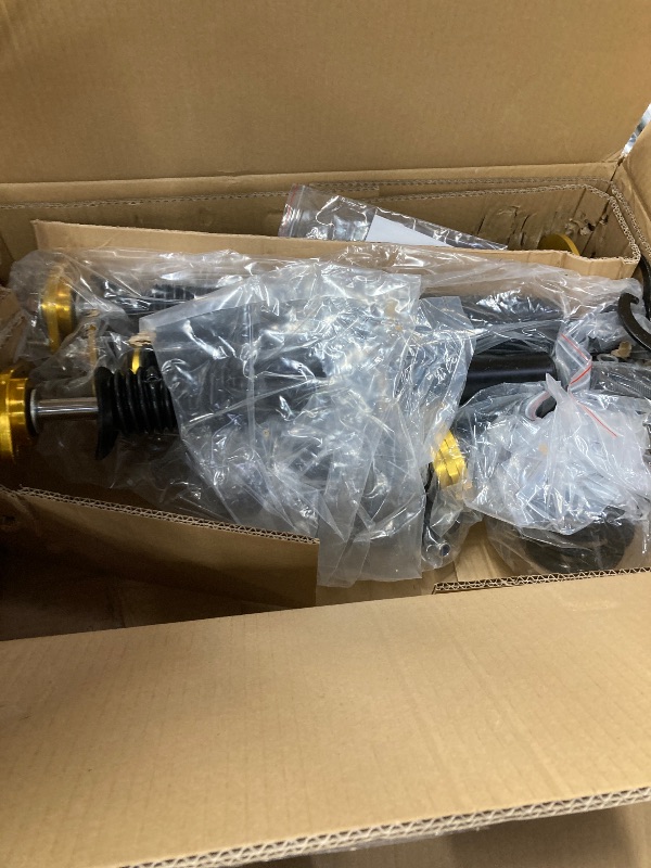 Photo 1 of Coilover Struts Spring Shocks Adjustable Height Coilovers Suspension Struts Coil Spring Shocks and Struts Full Set Kits ECCPP Fit for 2001-2005 BMW 320i /2000 BMW 323Ci /1998-2000 BMW 323i