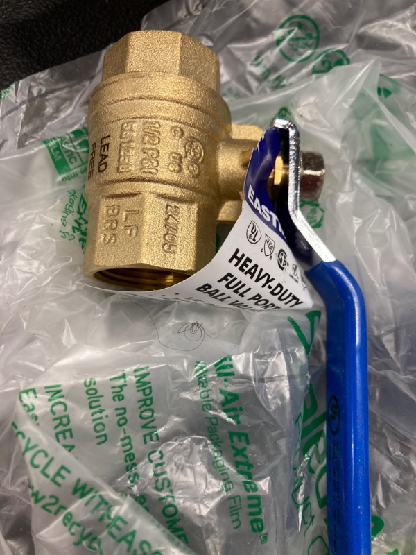 Photo 2 of 3/4 in. x 3/4 in. Brass IPS Heavy Duty Full Port Ball Valve