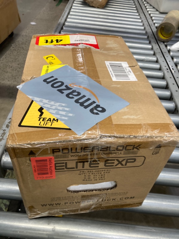 Photo 2 of ***BOX  1 OF 2***   PowerBlock Elite EXP Adjustable Dumbbells