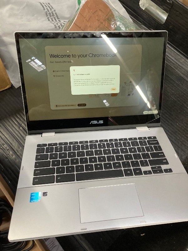 Photo 1 of ASUS Chromebook Flip CX1 Convertible Laptop