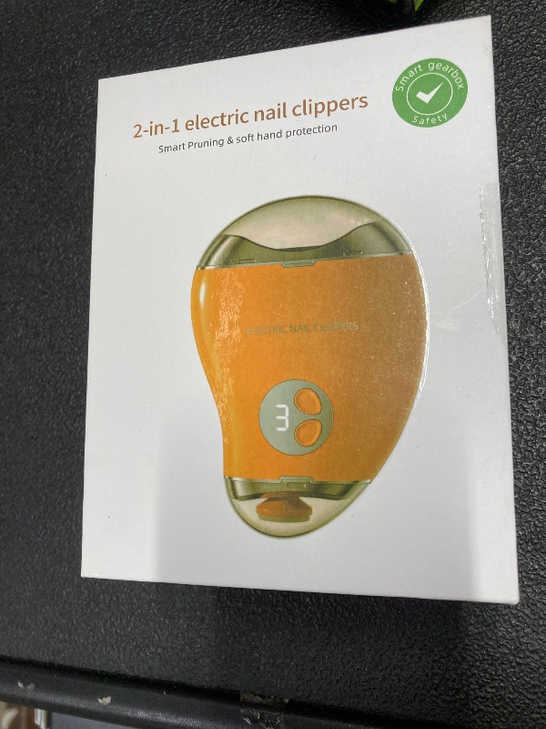 Photo 1 of 2-in-1 electric nail clippers