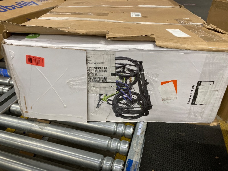 Photo 1 of GATHERSKY Hitch Bike Rack 2-Bike Folding Hitch Mount Rack (2-Inch Receiver) Bike Carrier with 2 Arms Hitch Mount Bicycle Rack for Car SUV