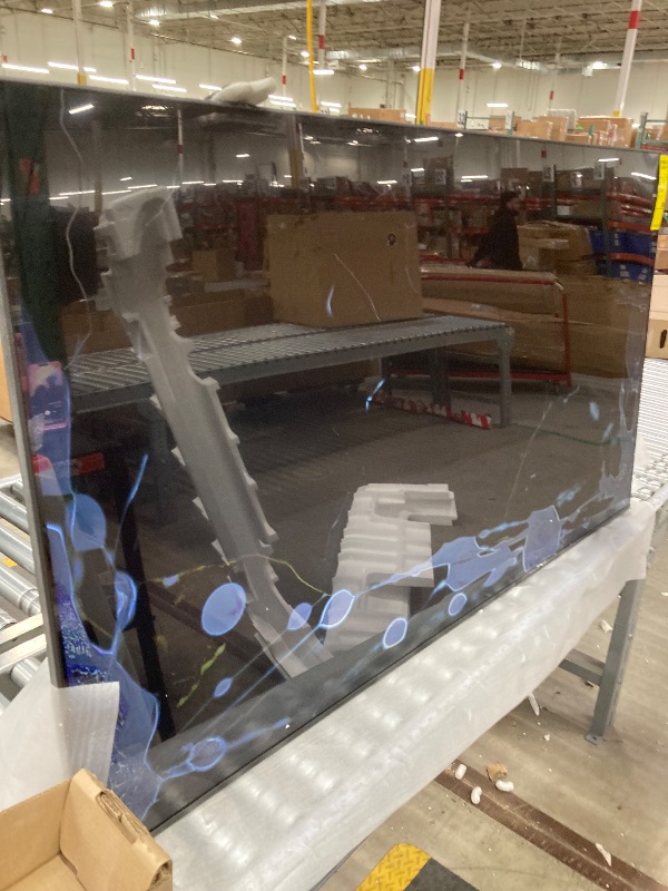 Photo 1 of **see notes** 
SAMSUNG 65-Inch Class Crystal UHD 4K DU7200 Series HDR Smart TV w/Object Tracking Sound Lite, PurColor, Motion Xcelerator, Mega Contrast, Q-Symphony (UN65DU7200, 2024 Model)