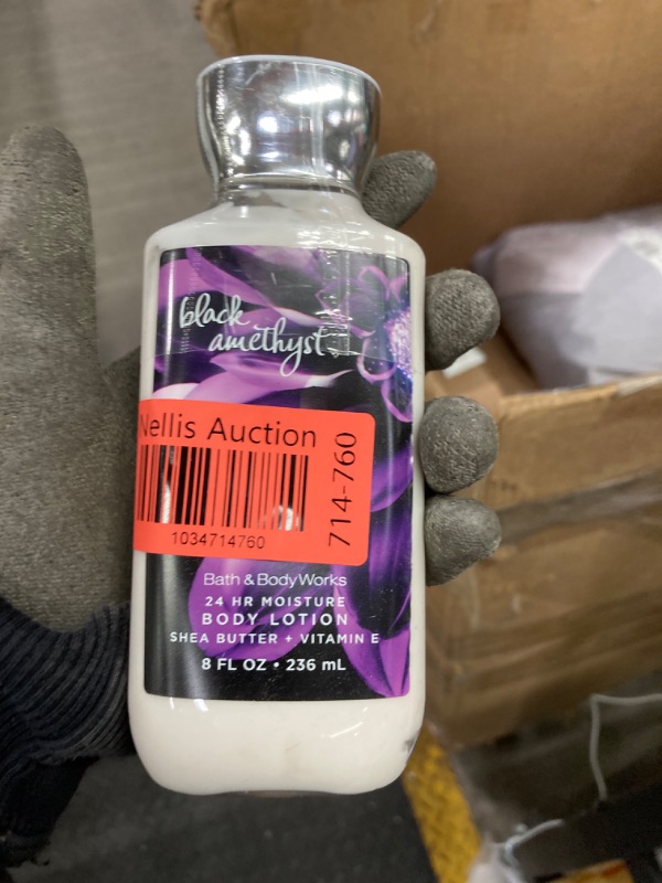 Photo 2 of Bath and Body Works Black Amethyst 24 hour Moisture Super Smooth Body Lotion with Shea Butter, Coconut Oil and Vitamin E 8 fl oz / 236 mL