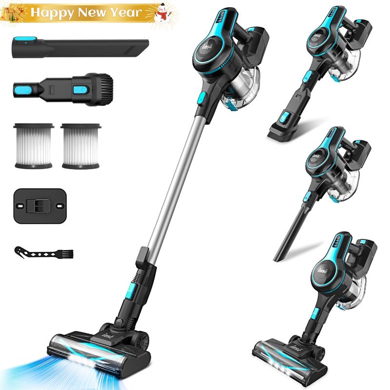 INSE Lightweight Cordless Stick Vacuum Cleaner 28kPa With 48min Runtime inse-lightweight-cordless-stick-vacuum-cleaner-28kpa-with-48min-runtime