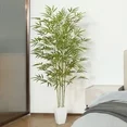 Photo 2 of 5FT Artificial Bamboo Plant With Like Real leaves in Planter, 8lb, DR.Planzen
4.8 stars out of 59 reviews
(4.8)|
59 ratings