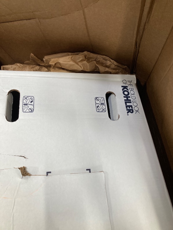 Photo 1 of ***MISSING TANK, ONLY BOTTOM PART***  KOHLER Highline Elongated 1.28 Gpf Tall Height Toilet