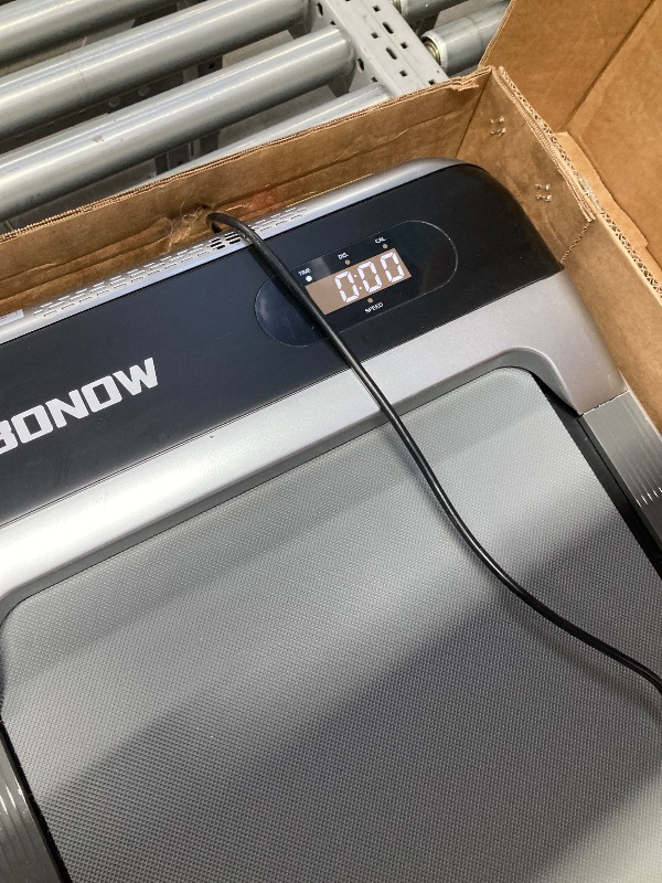 Photo 2 of Abonow Walking Pad, Under Desk Treadmill with Incline for Home Office 2.5HP Portable Walking Treadmill with 280 Lbs Weight Capacity Walking Machine, Remote Control, LED Display