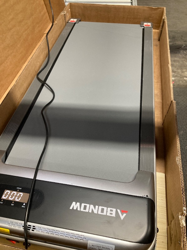 Photo 1 of Abonow Walking Pad, Under Desk Treadmill with Incline for Home Office 2.5HP Portable Walking Treadmill with 280 Lbs Weight Capacity Walking Machine, Remote Control, LED Display
