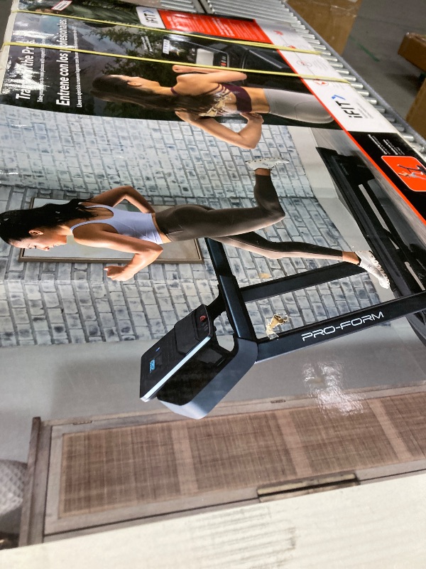 Photo 1 of ProForm Carbon TL; Treadmill for Walking and Running with 5” Display, Built-in Tablet Holder and SpaceSaver Design