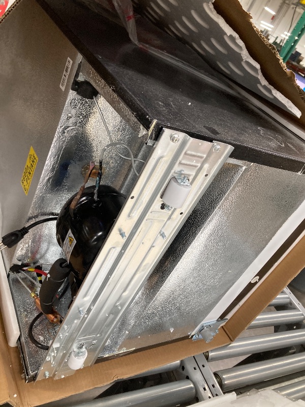 Photo 1 of Frigidaire EFRF696-AMZ Upright Freezer 6.5 cu ft Stainless Platinum Design Series, Silver