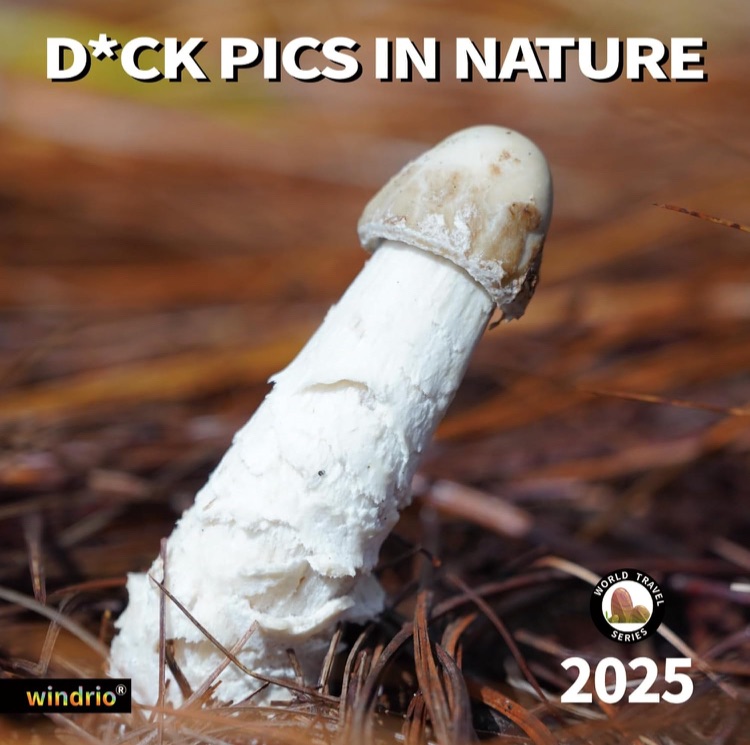 Photo 1 of 2025 Wall Calendar Funny Natures Dongs, January 2025 (3pack)