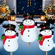 Photo 1 of **see notes**
3-Pack Snowman Pathway Lights with Timer,LED Christmas Pathway Lights,Waterproof Snowman Figure Lights,Christmas Decorations Outdoor for Garden Yard Lawn Street Pathway
