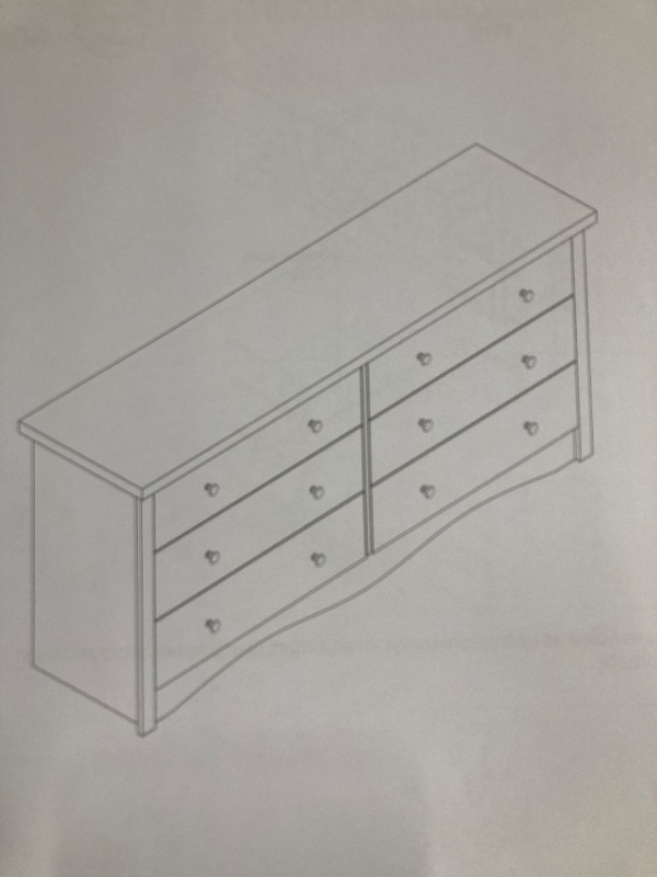 Photo 1 of 6 DRAWER DRESESR
