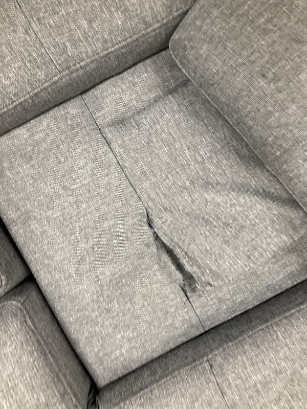 Photo 1 of Convertible Sofa Bed Adjustable Fabric Couch Sleeper Modern Recliner Reversible Loveseat Folding Daybed 
