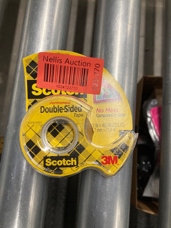 Photo 2 of 3M 137 1/2" Scotch Double Sided Tape With Dispenser