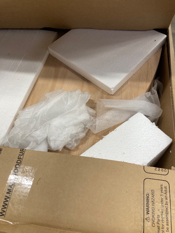 Photo 1 of Plank+Beam Round Dining Table, 47 Inch Solid Wood Kitchen Table, Farmhouse Round Table for 4, Small Dinette Table, Blonde Wirebrush