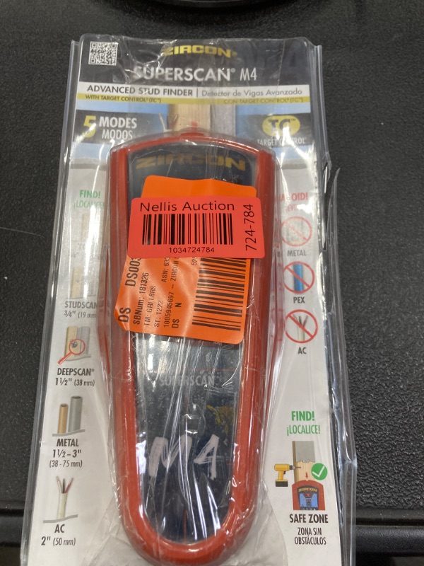 Photo 1 of Zircon SuperScan M4 Stud Finder