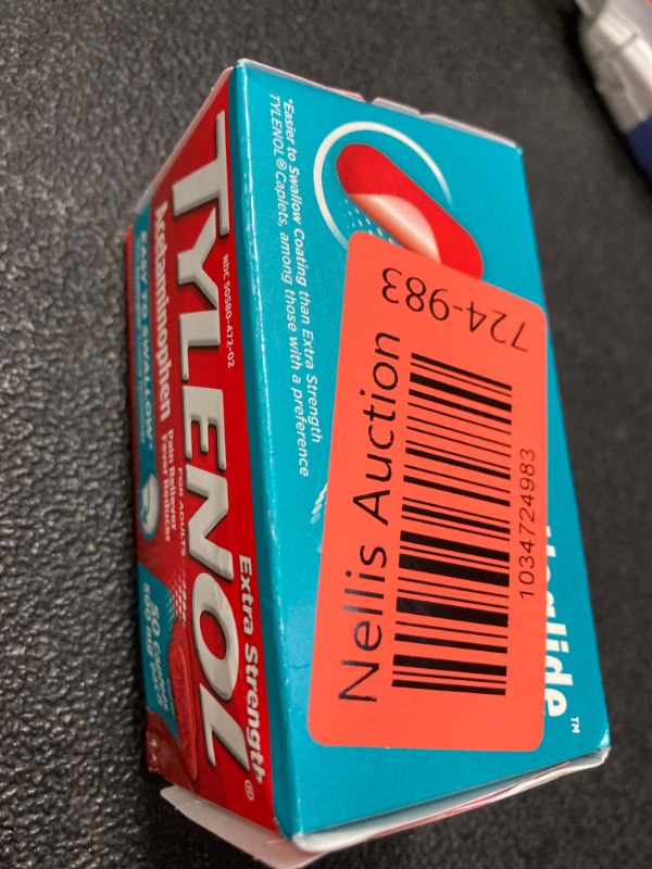 Photo 1 of Tylenol Extra Strength Easy to Swallow Acetaminophen