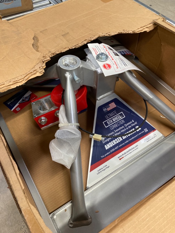 Photo 1 of ANDERSEN HITCHES | Ultimate Fifth Wheel Connection | Aluminum Gooseneck Mount Trailer Hitch Adapter | Towing Accessories | ONE Person Install or Removal in Less Than 5 Minutes! | 3220