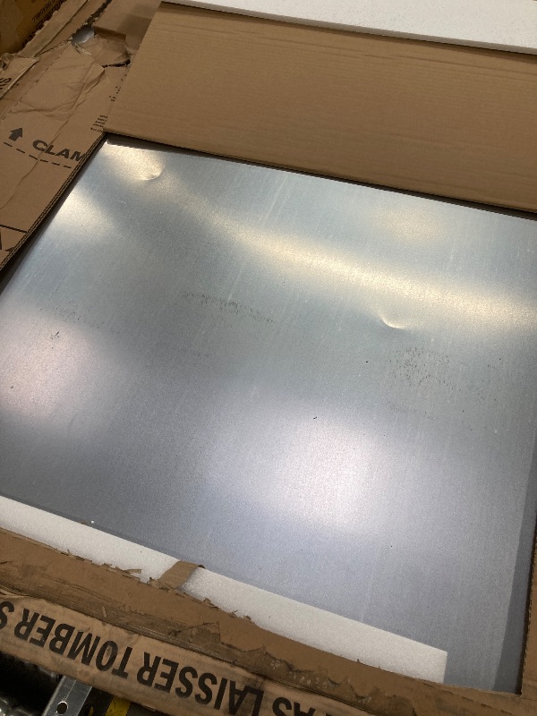 Photo 1 of Quartet Magnetic Glass Dry Erase White Board, 96" x 48" Whiteboard, Frameless, Brilliance White High Contrast White Glass (G29648W)