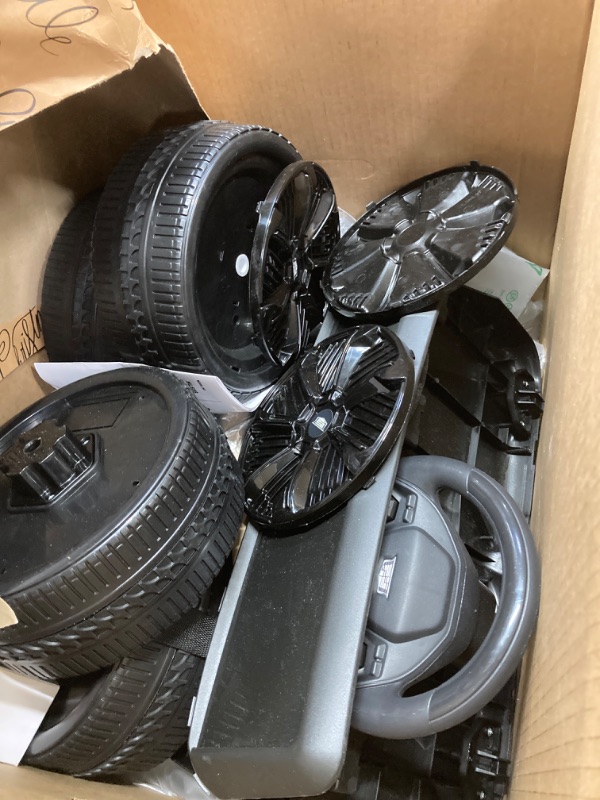 Photo 1 of (PARTS ONLY) Cadillac Escalade IQ 24V Kids Ride on Car,Wisairt 2 Seater Battery Powered Electric Vehicle w/ Remote Control(Black)
